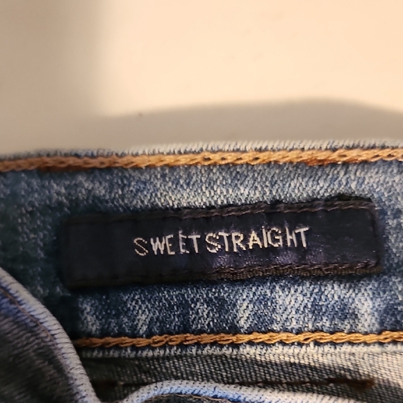 Lucky Brand Blue Straight Leg Jeans - Picture 3 of 7